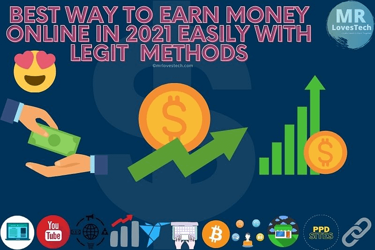 Best Way To Earn Money Online in 2021 Easily with Legit (100% Working) Methods
