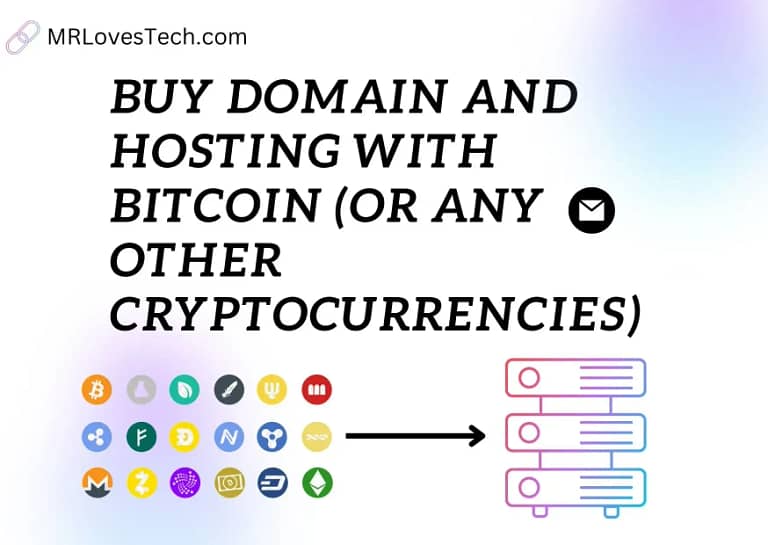 Buy Domain And Hosting with Bitcoin (or any other Cryptocurrencies)